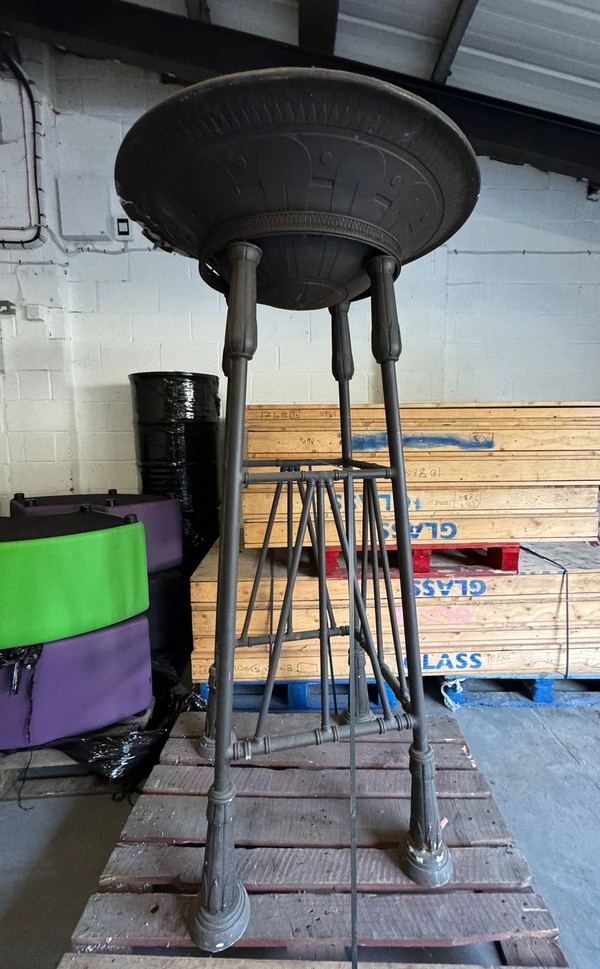 Secondhand Used Egyptian Style Propane Flambeaux For Sale