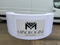 Secondhand Mobile Semi Circle Bar In 3 Sections For Sale