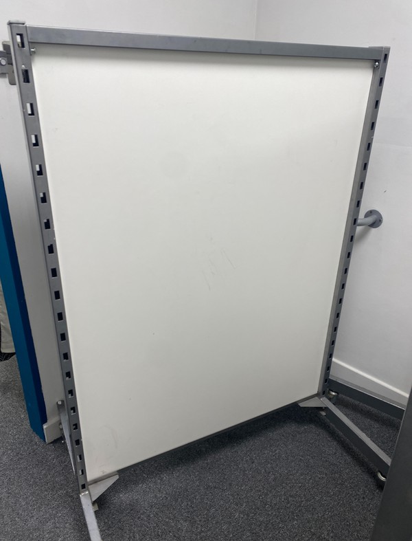 3x Double Sided Wheeled Display Board For Sale