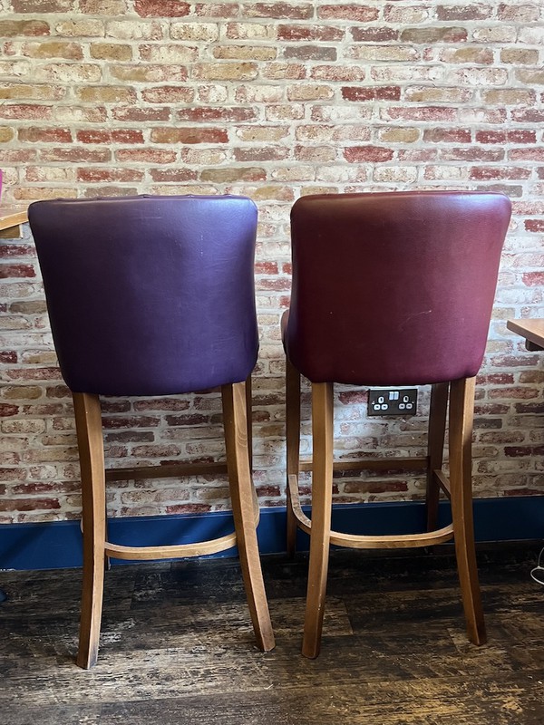 Cushioned High Bar Stools