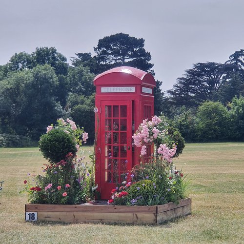 Secondhand Bespoke Handmade Red Telephone Box For Sale Secondhand Bespoke Handmade Red Telephone Box For Sale