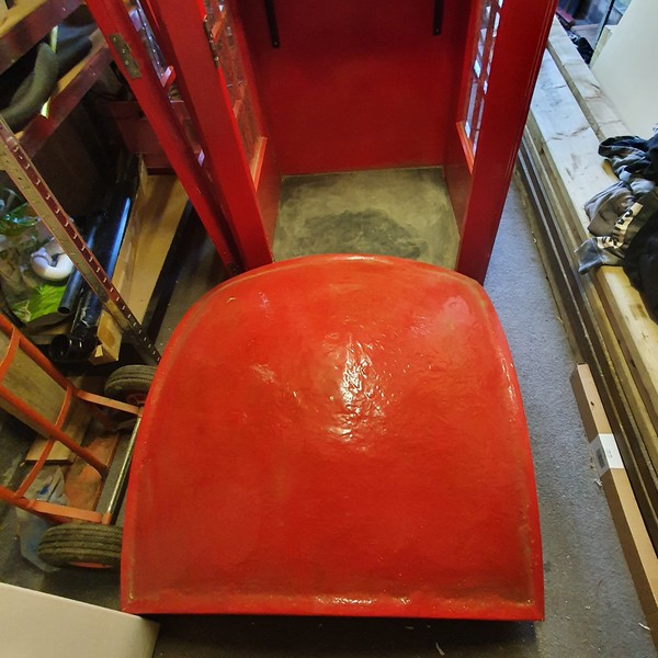 Secondhand Bespoke Handmade Red Telephone Box For Sale