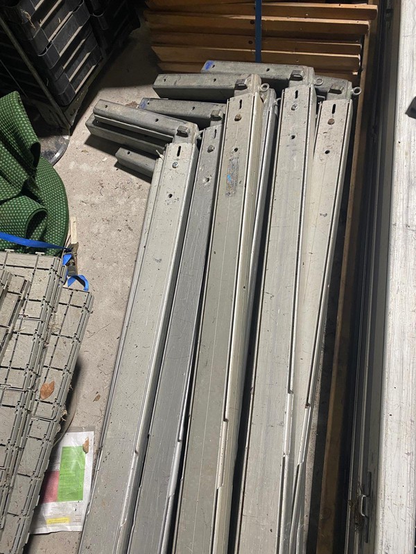 Secondhand 12m Roof Beams and Legs For Sale