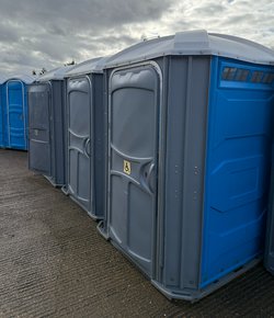 Secondhand Used 14x PolyJohn Accessible Toilets, Baby Changing For Sale