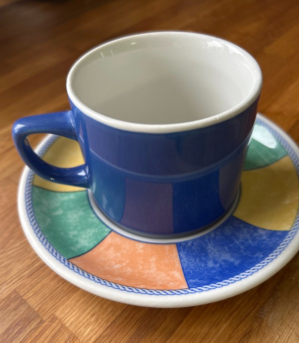 Colourful Coffee, Tea Cups With Saucer For Sale