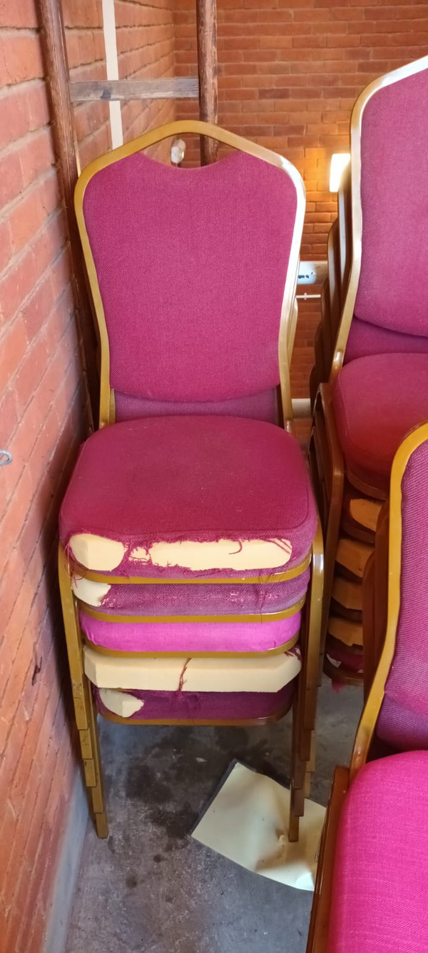 Used banqueting chairs Kent