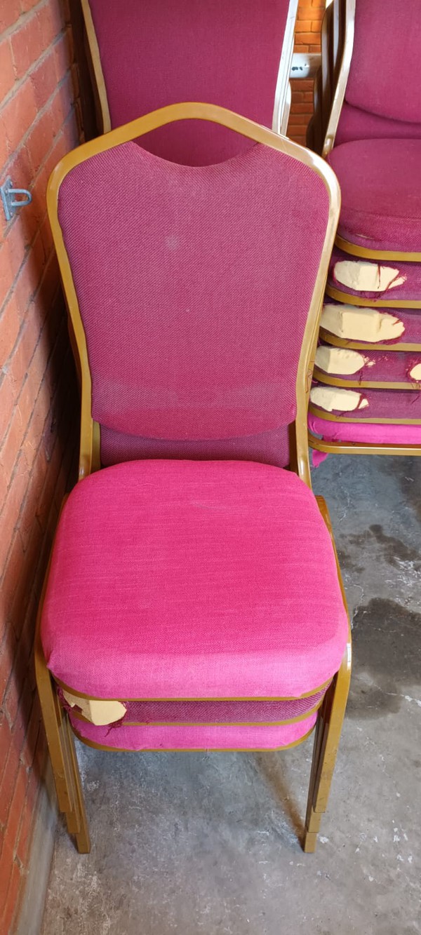 Used / secnd hand banqueting chairs