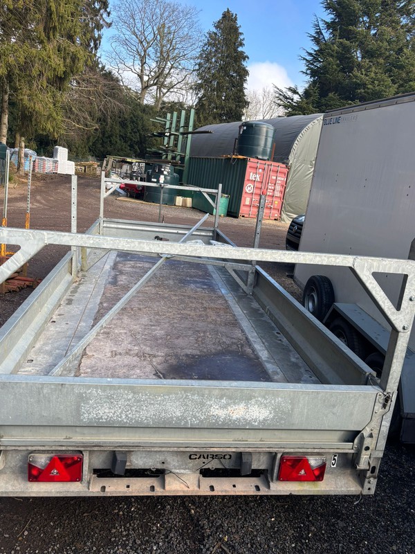 18ft drop side trailer