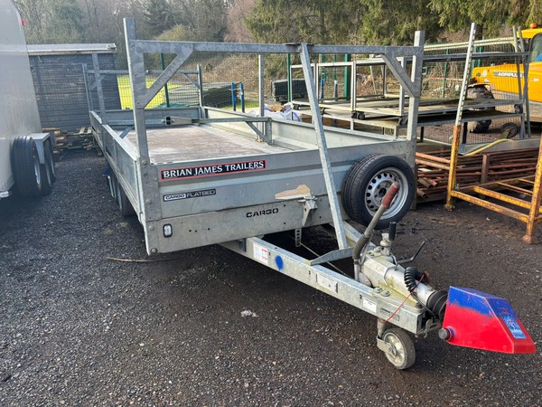 Brian James drop side trailer for sale