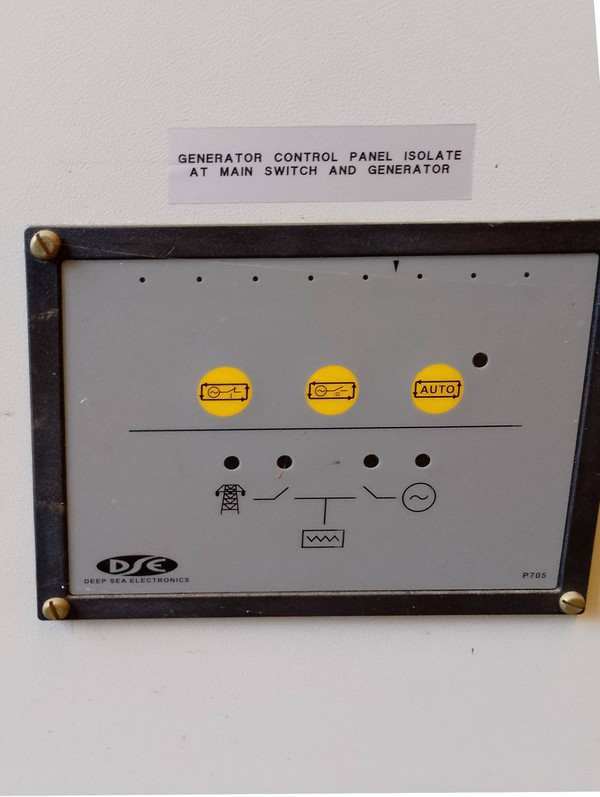 Deep sea electronics control panel