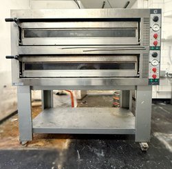 Twin deck pizza oven for sale