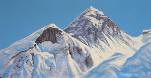 Secondhand Giant Mount Everest Themed Backdrop For Sale Secondhand Giant Mount Everest Themed Backdrop For Sale