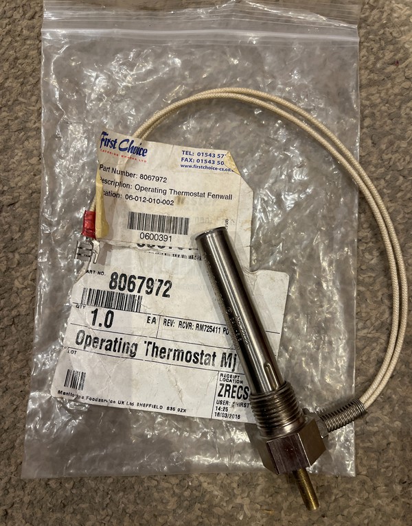 Frymaster Operating Thermostats Fenway 8067972 For Sale