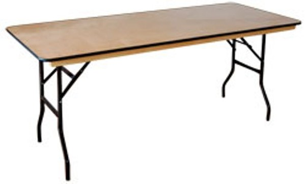 Trestle Table 6ft x 2ft 6" For Sale