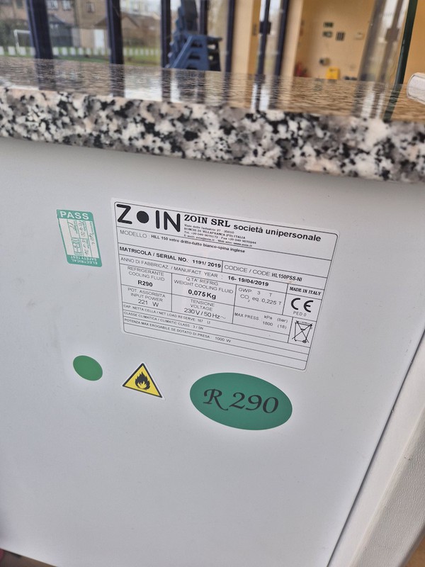 Selling Second Hand Zoin Serve-Over Refrigerator Counter