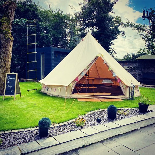 Bell tent hire