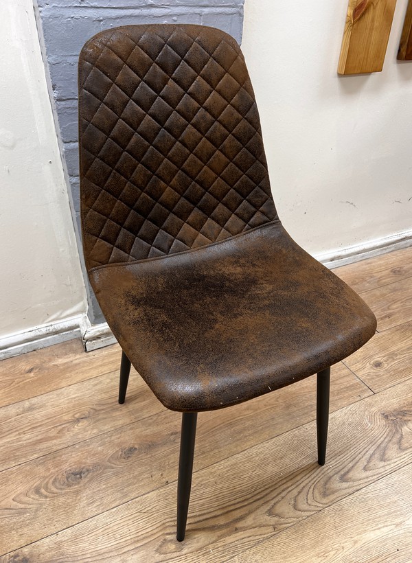 100x Restaurant Dining Chair PU Leather For Sale