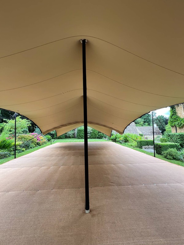 Domestic stretch tents hire business