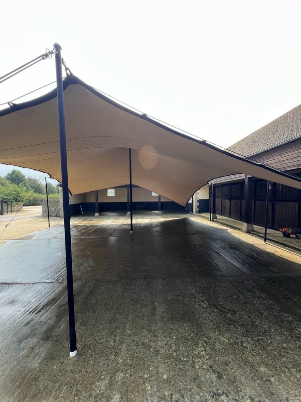 stretch tents hire business