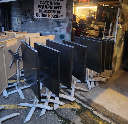 Secondhand 18x Flip Up Tables For Sale Secondhand 18x Flip Up Tables For Sale