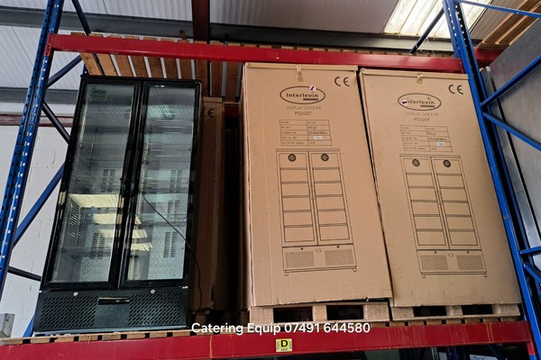 2x Interlevin PD 220T Upright Bottle Fridge