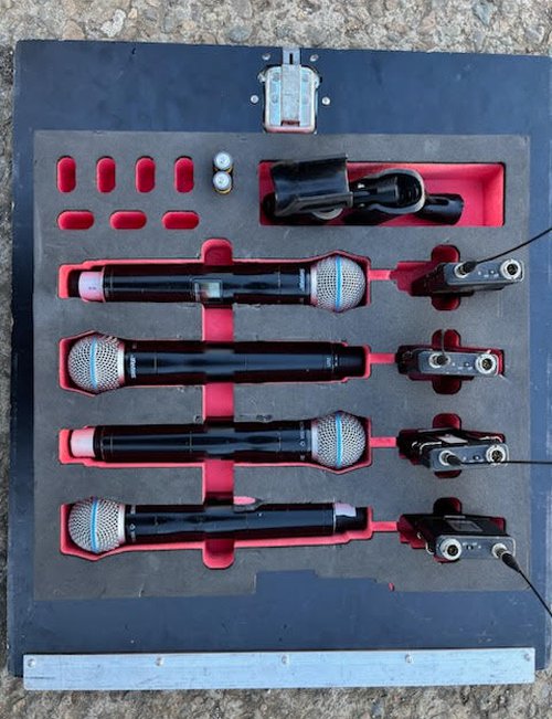 Secondhand Shure 4 Way RF System For Sale Secondhand Shure 4 Way RF System For Sale