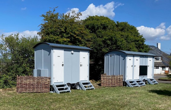 Secondhand Used Premier Luxury Washroom & Shower Hire Business For Sale