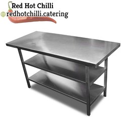 1.43m Stainless Steel Table for sale