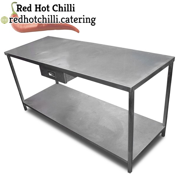 1.8m Stainless Steel Table