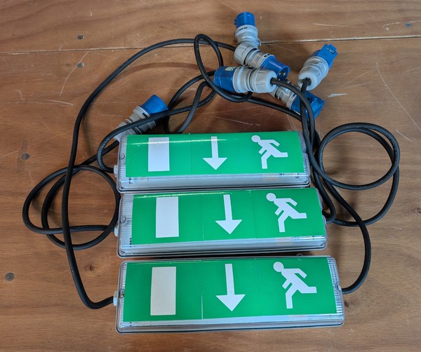 Fire Exit Lights for sale