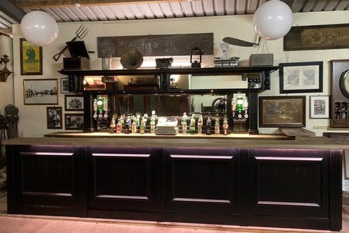 Secondhand Reclaimed Bar Counter and Back Bar For Sale Secondhand Reclaimed Bar Counter and Back Bar For Sale