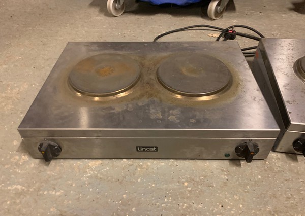 Used Lincat LBR2 Twin Top Hot Plate For Sale