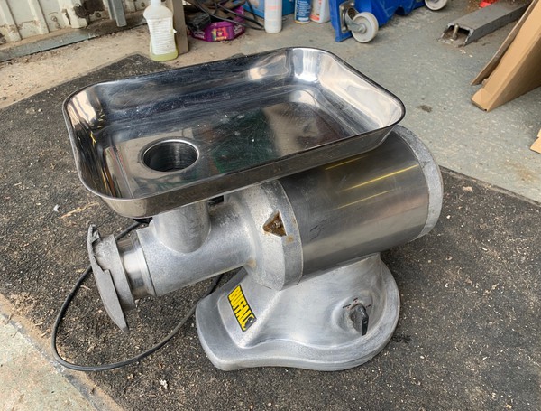 Secondhand Used Buffalo K335 Commercial Meat Mincer For Sale