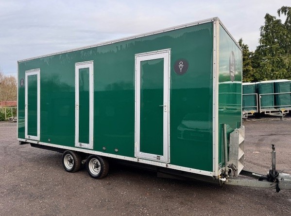 Secondhand Used 3+1 Toilet Trailer For Sale