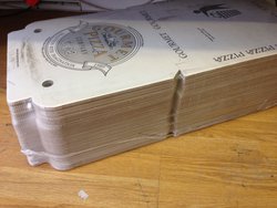 Pizza boxes