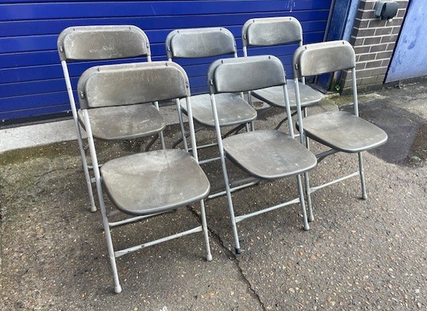 Secondhand 200x Samsonite Folding Chairs For Sale