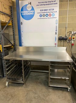 Heavy Duty Stainless Bakery Table For Sale