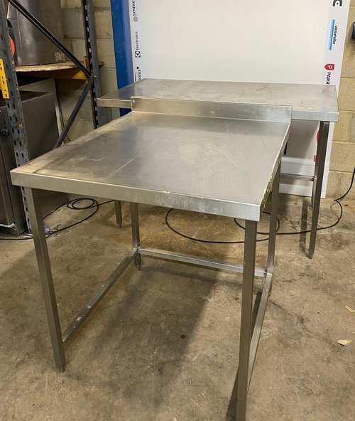 Stainless Table With Void For Sale Stainless Table With Void For Sale
