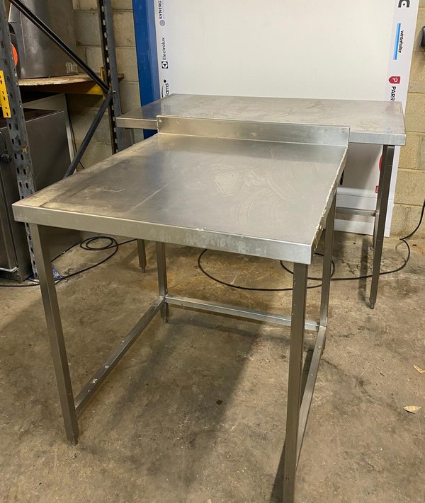 Stainless Table With Void For Sale