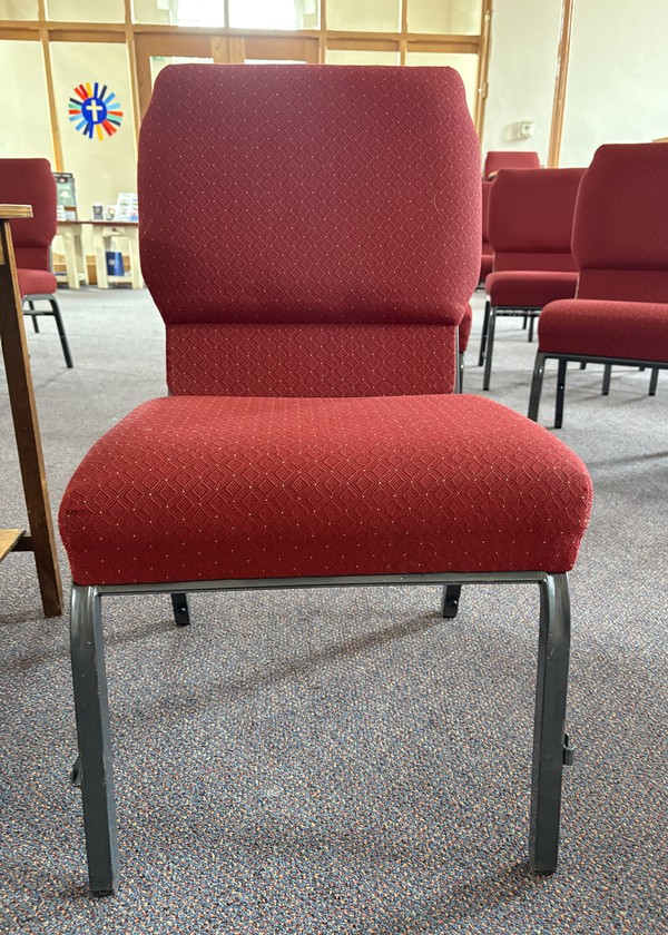 Secondhand Upholstered Chairs with Links For Sale