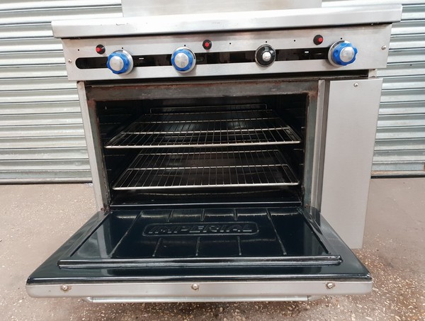 Imperial Solid Top Natural Gas Oven For Sale