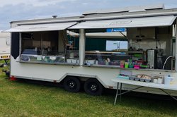 Secondhand Used 20ft Catering Trailer, Awning For Sale