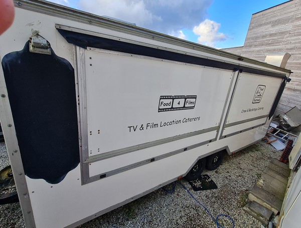 20ft Catering Trailer, Awning