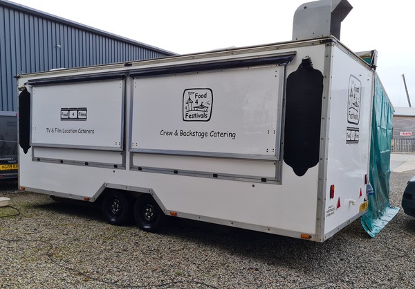 20ft Catering Trailer, Awning For Sale