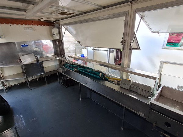 Secondhand 20ft Catering Trailer, Awning