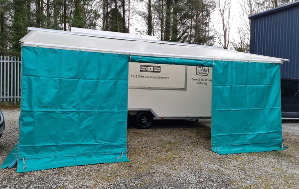 Used 20ft Catering Trailer, Awning For Sale