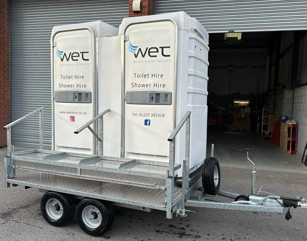 2 Bay Economy Toilet Trailer