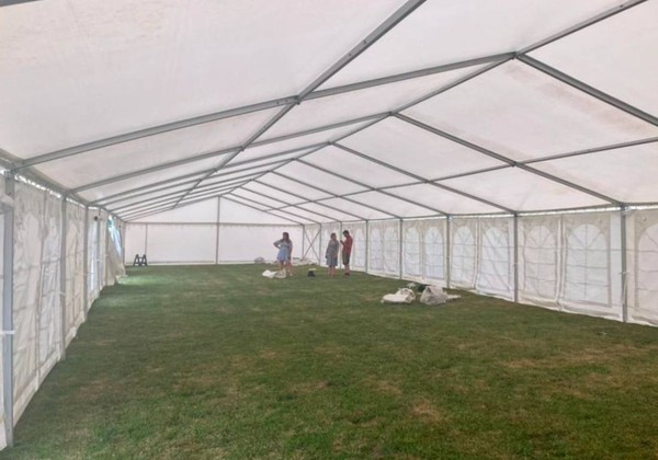 Clear span marquee for sale