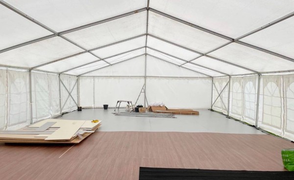 Gala Fusion marquee 9m x 30