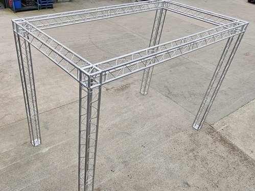 Alustage 2m x 4m Box Truss on 3m Legs Alustage 2m x 4m Box Truss on 3m Legs